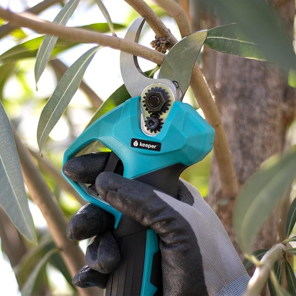 Keeper KP25 7.2V Cordless Pruning Shears (with 2.5Ah Battery & USB Charger)
