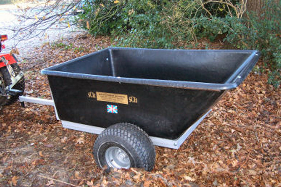 SCH LCPTP Large 500kg Capacity Plastic Tipping Trailer