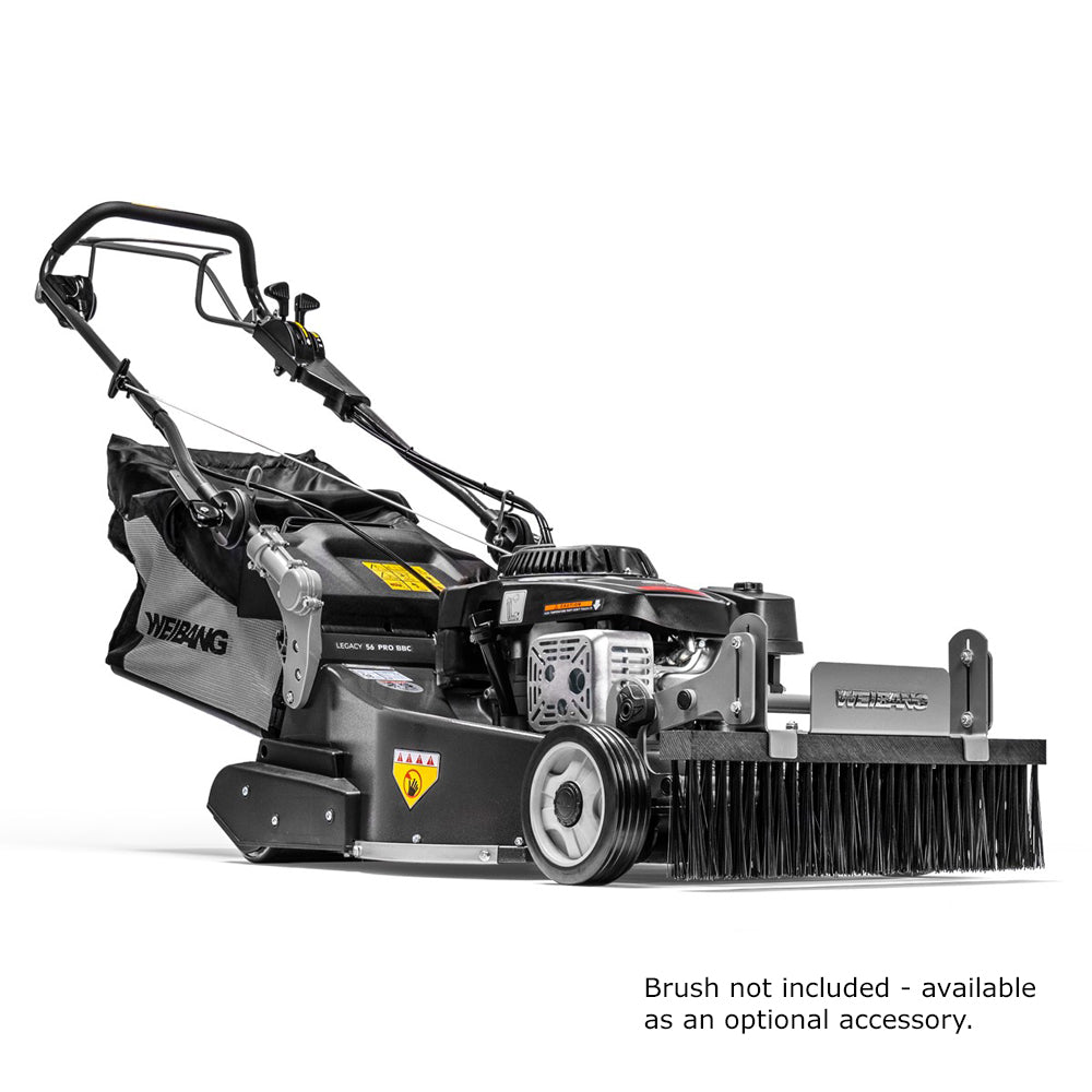 Weibang 56cm Stripe Brush Kit (Bracket & Brush) for Legacy 56 Pro Lawn Mowers