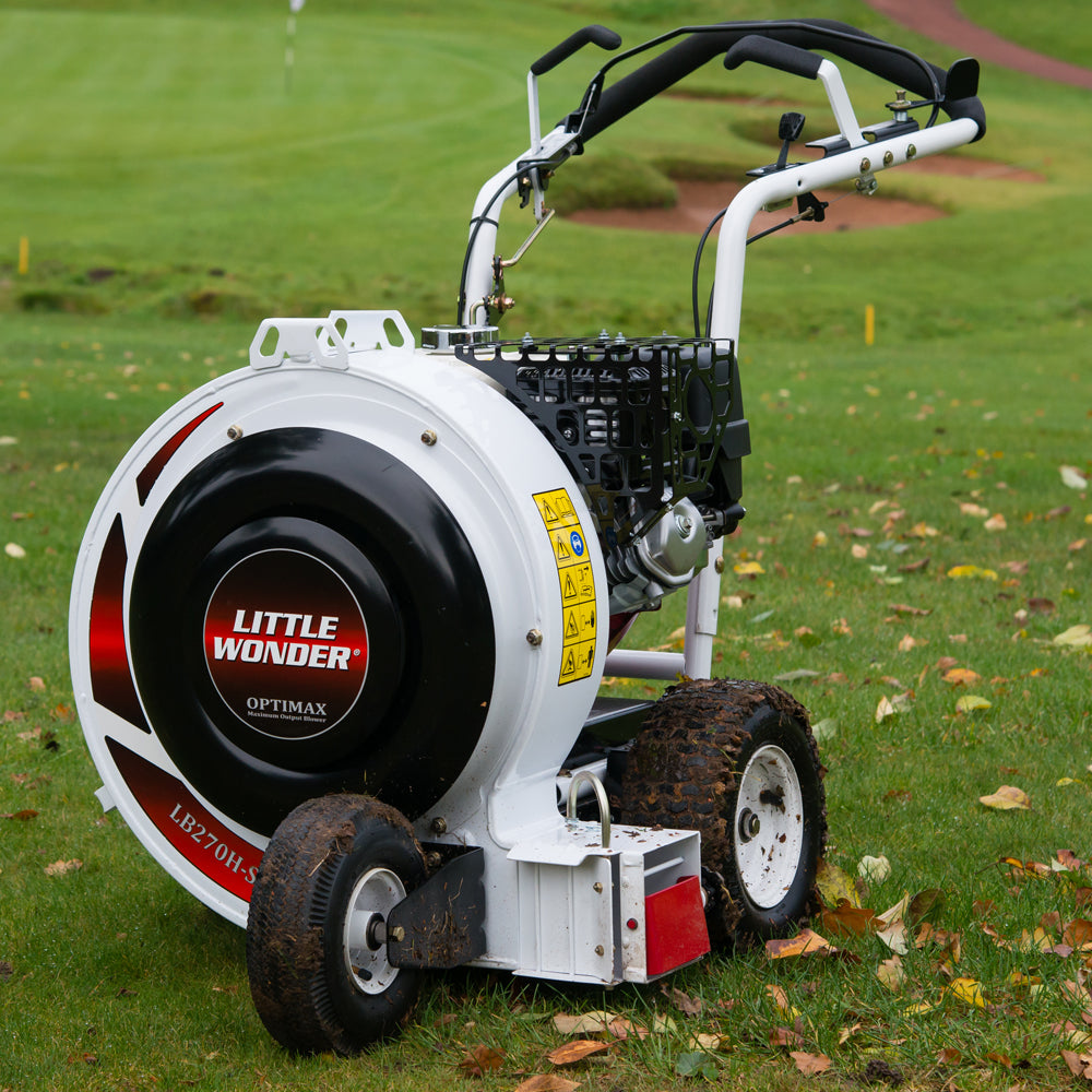 Little Wonder LB390H-SP Optimax Self-Propelled Walk-Behind Leaf Blower ...