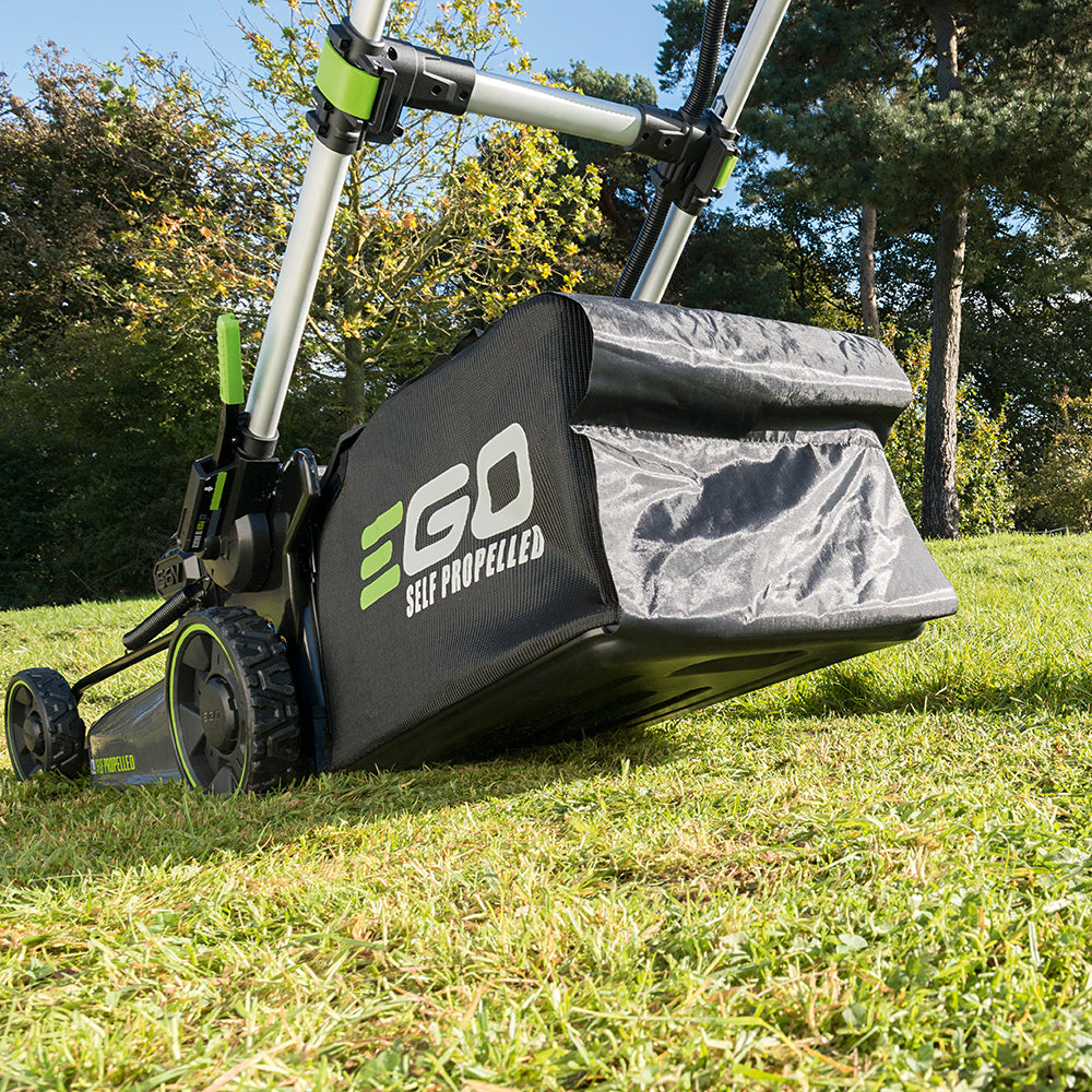 EGO Power+ LM2021E-SP 56V Steel Deck Variable Speed Cordless Lawn Mower (with 5Ah Battery & Rapid Charger)