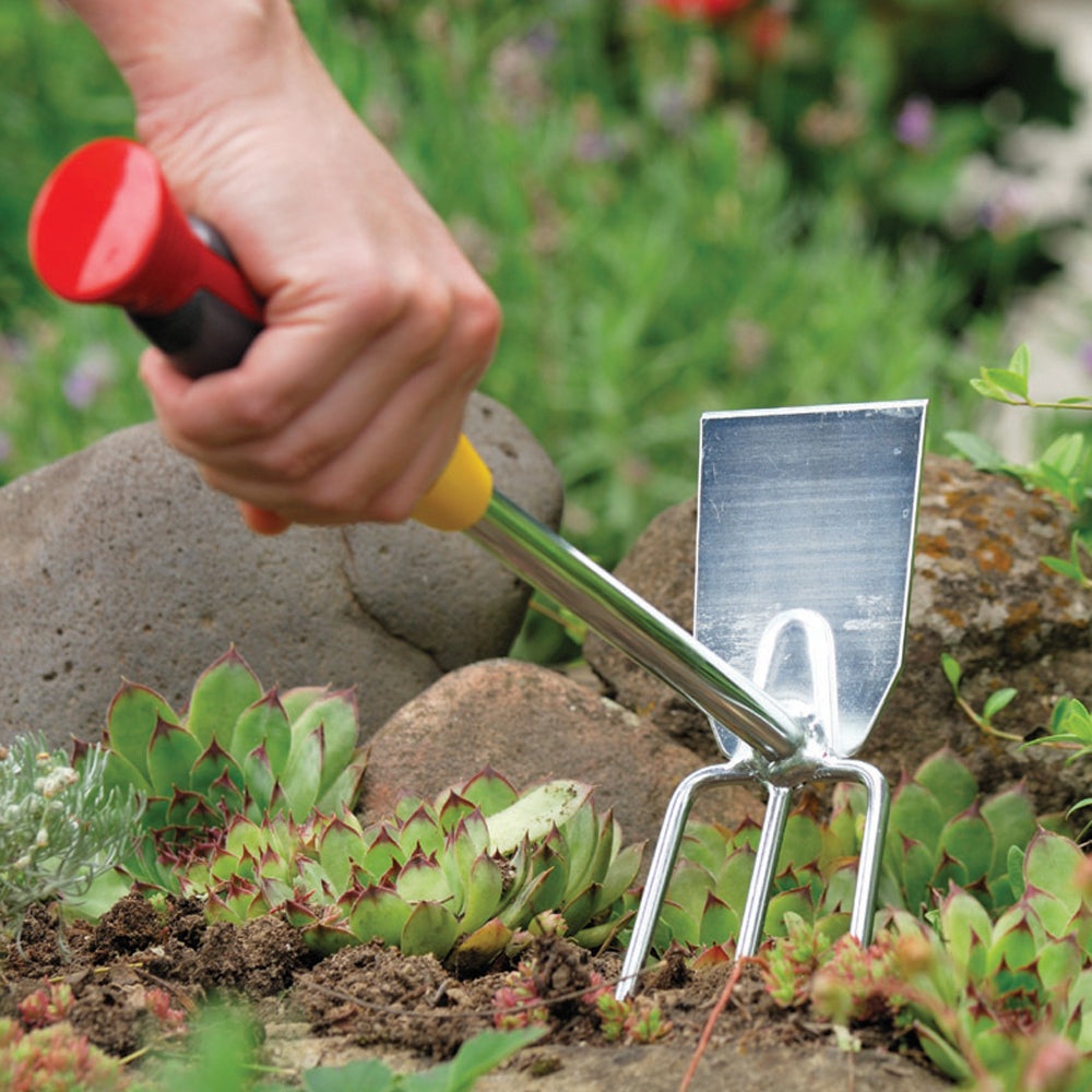 WOLF-Garten Double Hoe with Fixed Handle