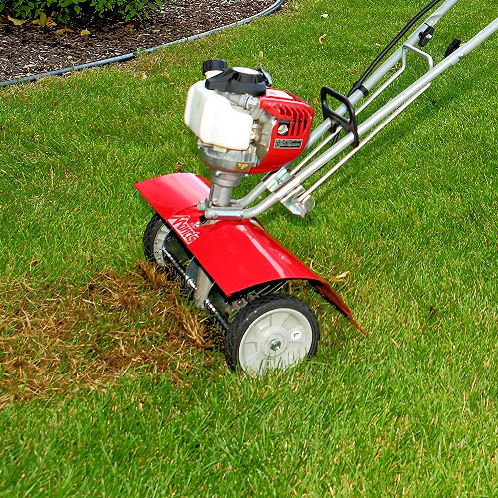 Mantis 7321 Tiller Lawn Aerator / Dethatcher Attachment Combo