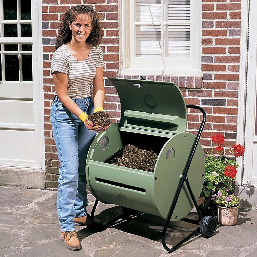 Mantis Back Porch ComposTumbler Compost Bin
