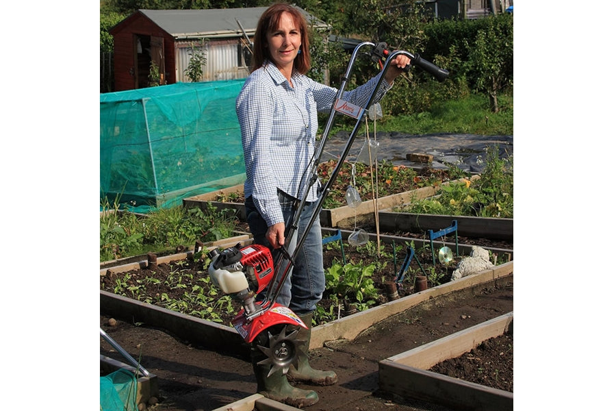 Mantis Classic 7263-12-14 4-Stroke Petrol Tiller with FREE Kick Stand