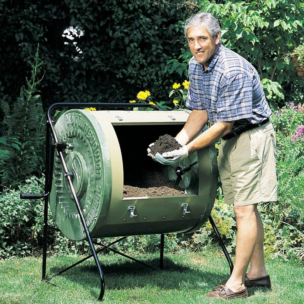 Mantis Compact ComposTumbler Compost Bin