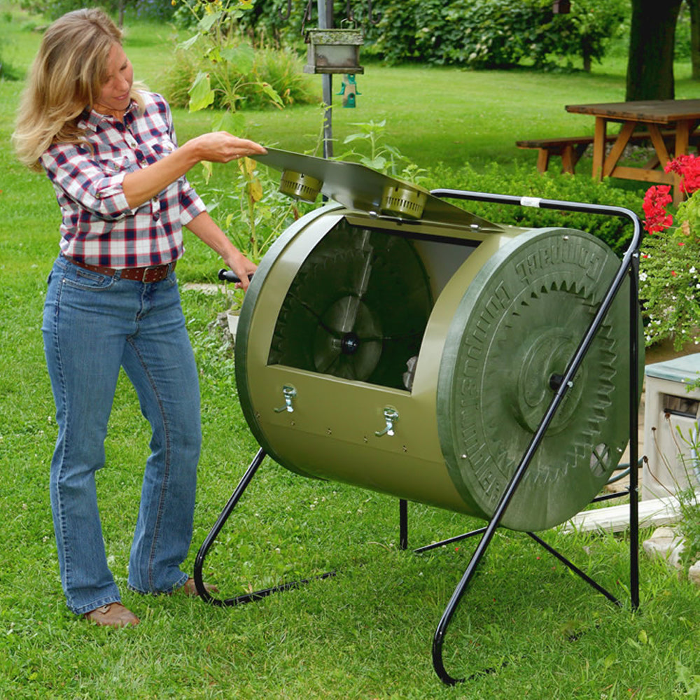 Mantis Compact ComposTumbler Compost Bin