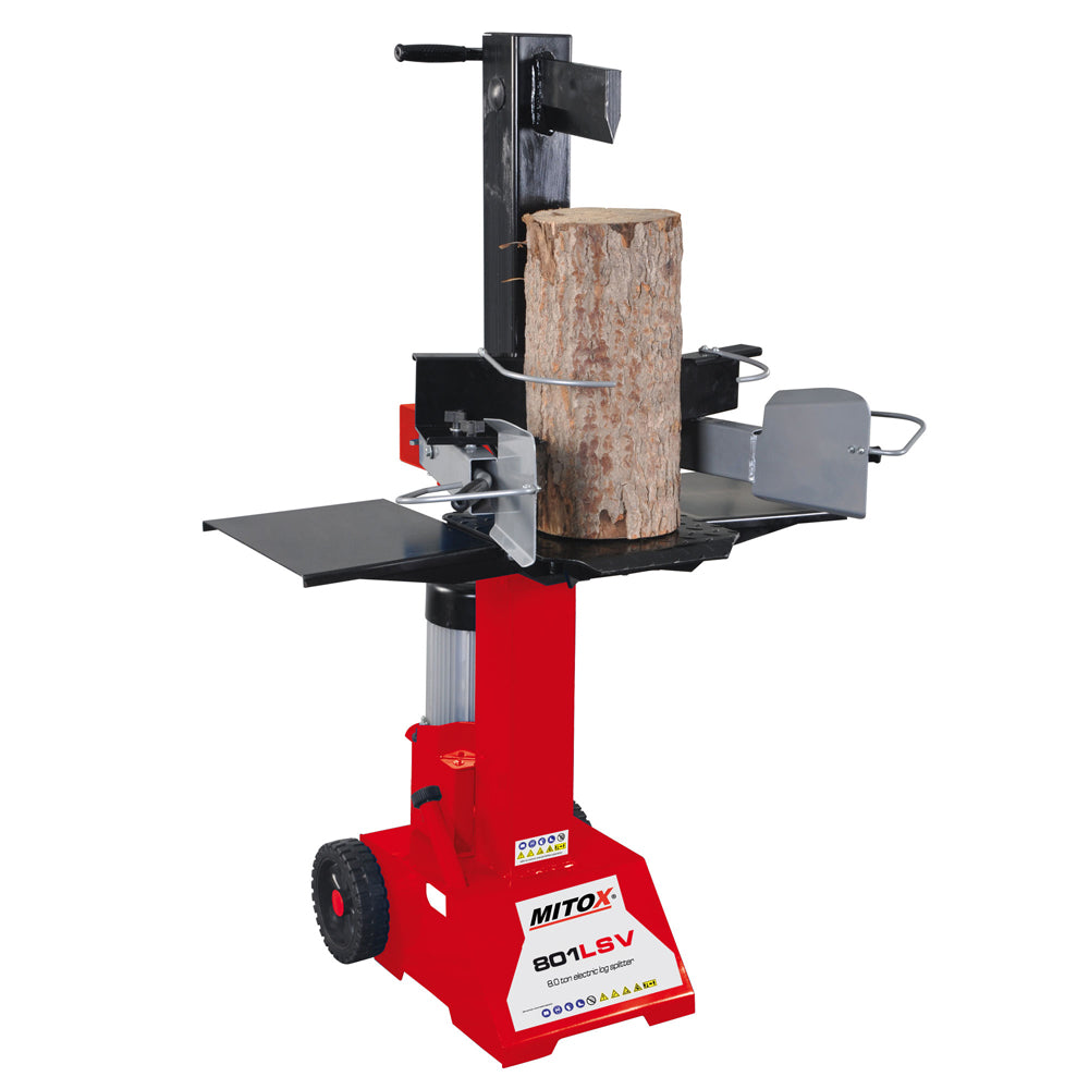 Mitox 801 LSV 8 Ton Vertical Electric Log Splitter