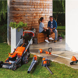 Oleo-Mac 40V Battery-Powered Gardening Tools
