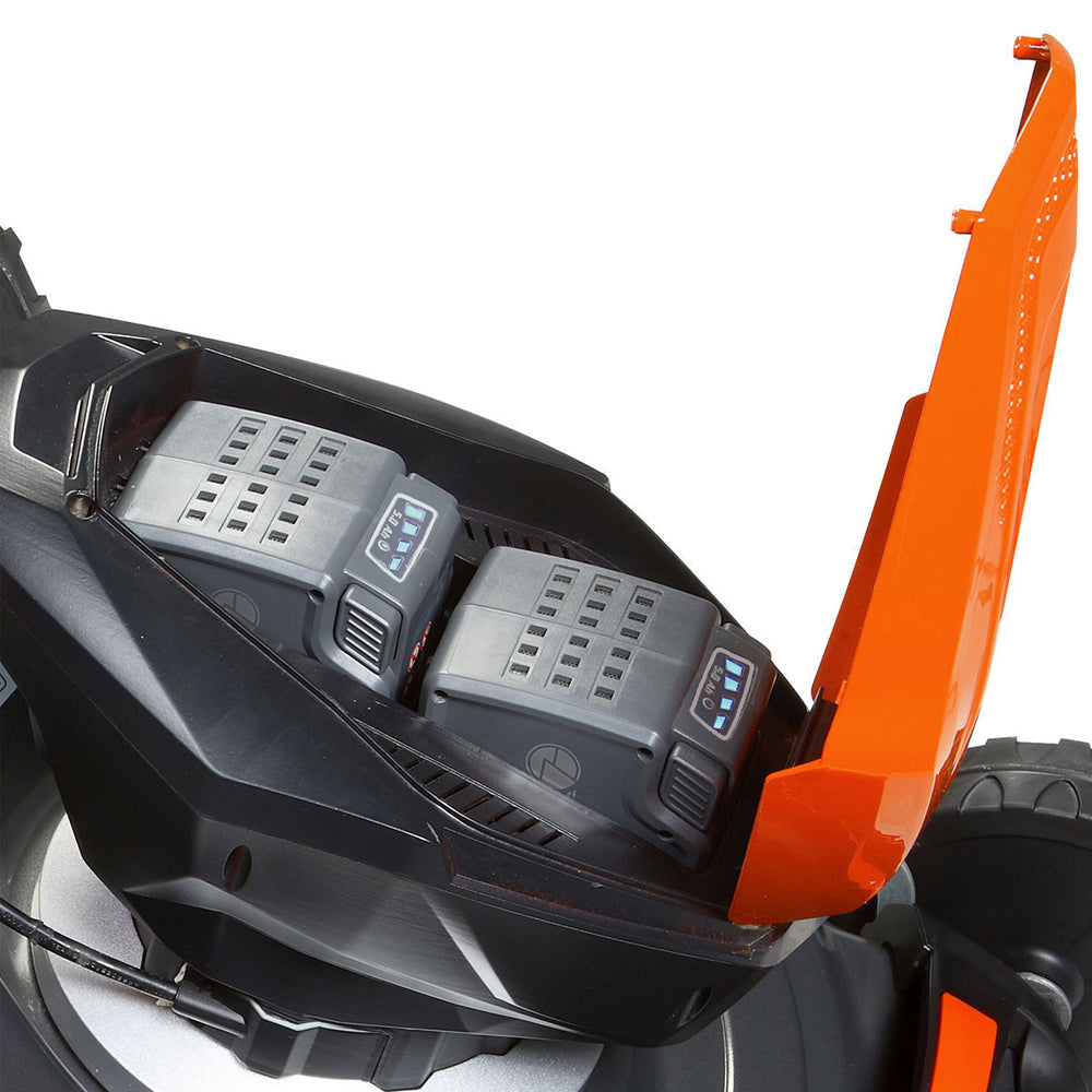 Oleo-Mac Gi 48 T Allroad Plus 4 40V 4-in-1 Self-Propelled Cordless Lawn Mower (with 5Ah Battery & Fast Charger)