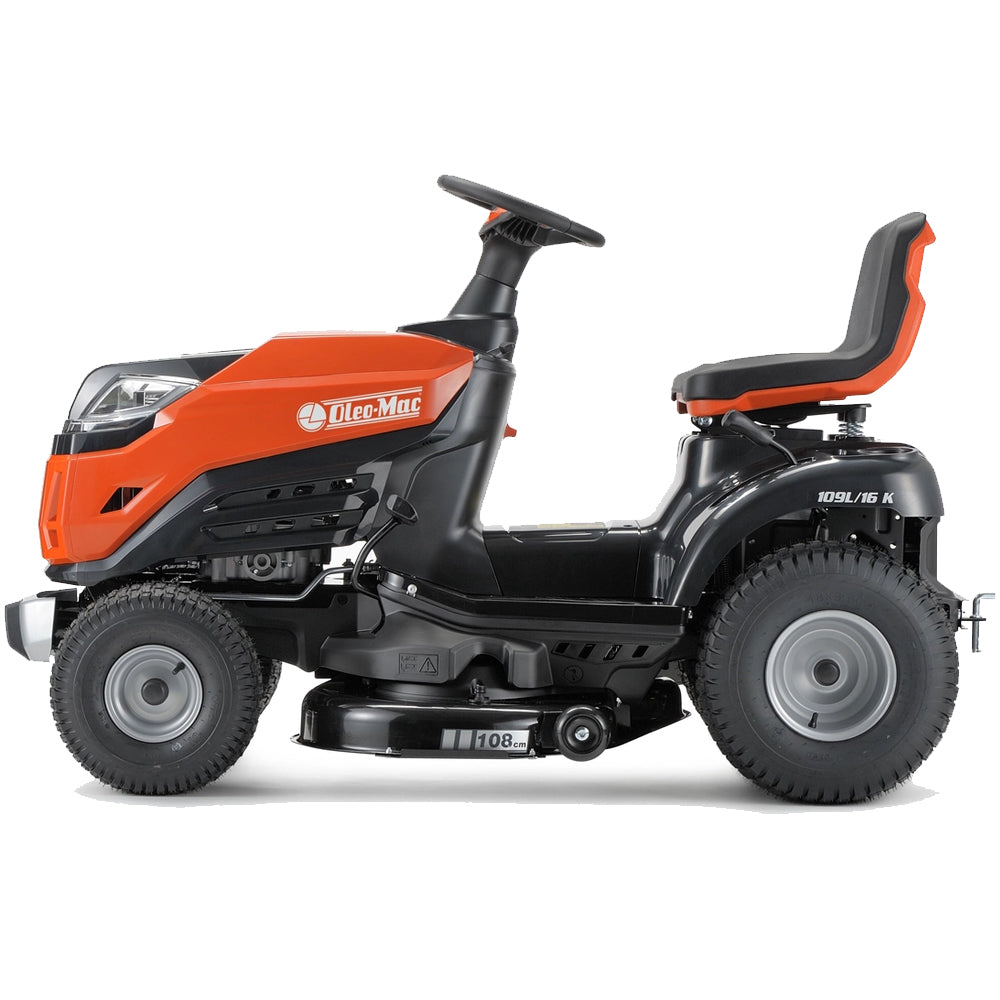 Oleo-Mac OM 109 L/16 K Comfort 108cm Hydrostatic Side Discharge Lawn Tractor