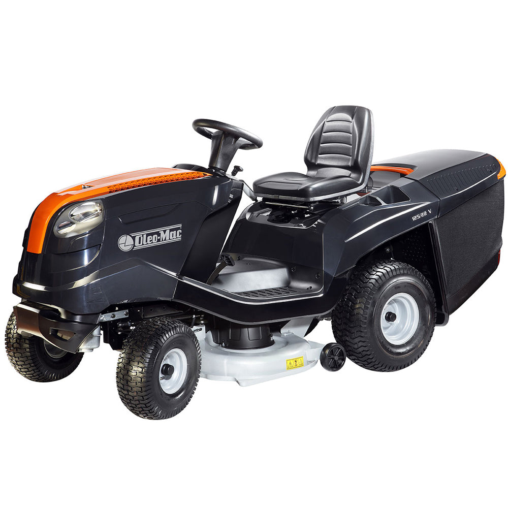 Oleo-Mac OM 125/22 V Premium 125cm Hydrostatic Rear Collect Lawn Tractor