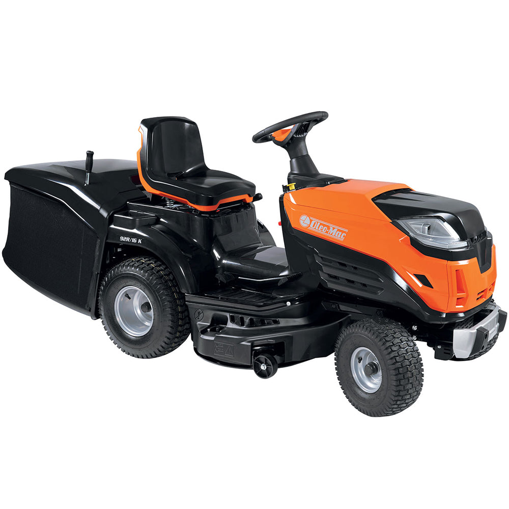 Oleo-Mac OM 92 R/16 K Comfort 92cm Hydrostatic Rear Collect Lawn Tractor