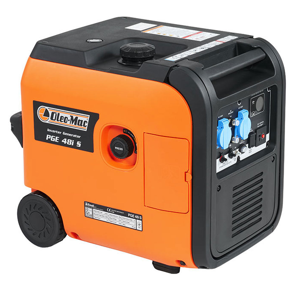 Oleo-Mac PGE 48i S 4.8kW Petrol Inverter Generator