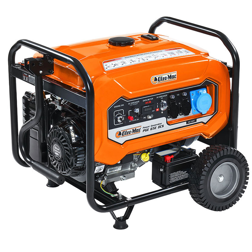 Oleo-Mac PGE 65E DCS Petrol Generator (Electric Start)