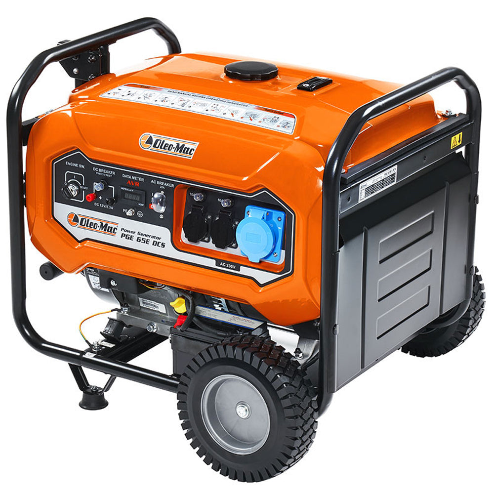 Oleo-Mac PGE 65E DCS Petrol Generator (Electric Start)