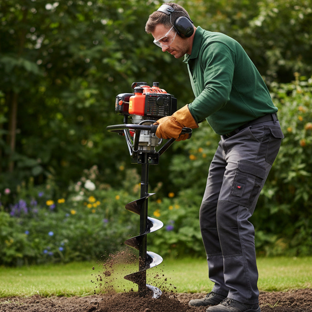 P1 P1-EA560 Petrol Earth Auger