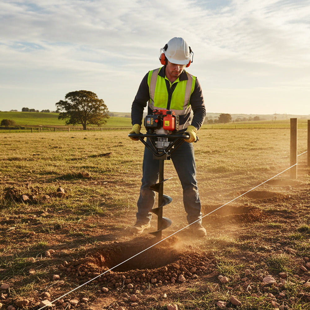 P1 P1-EA560 Petrol Earth Auger