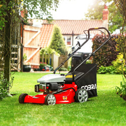Petrol 4-Wheel Rotary Lawn Mowers