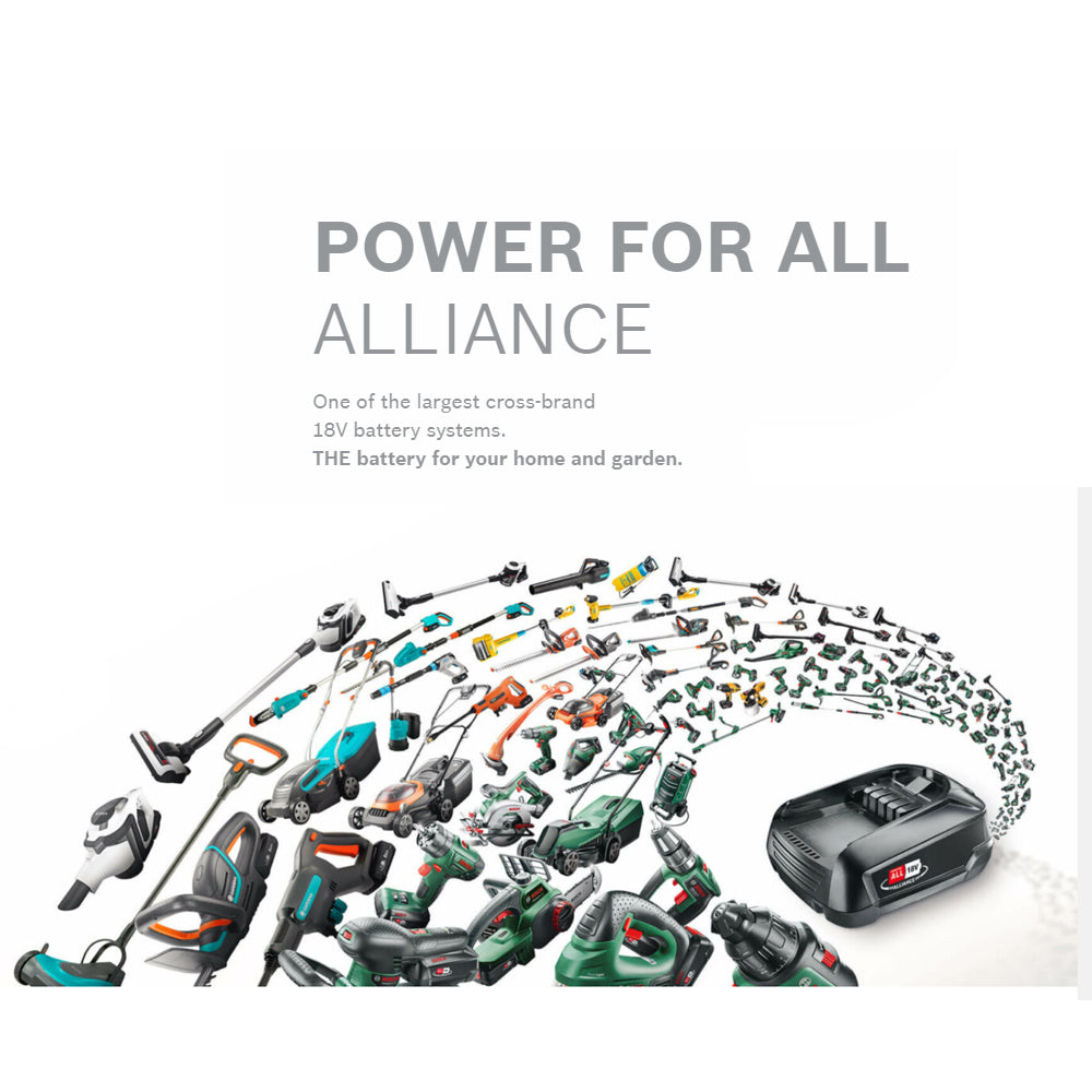 Flymo EasiWeeder 18V Cordless Weed Brush (with 2.5Ah Battery & Charger)