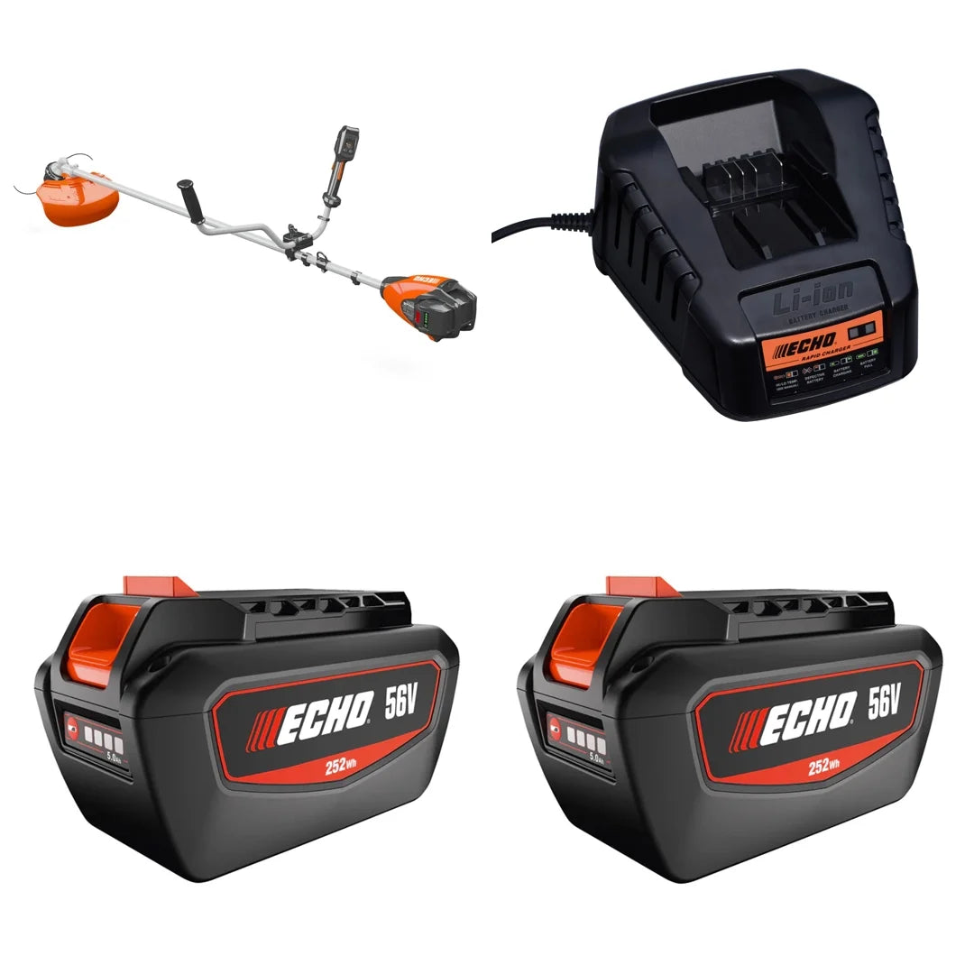Echo DSRM-2600/U X-Series 56V eFORCE Cordless Trimmer/Brush Cutter 5.0Ah Battery Kit