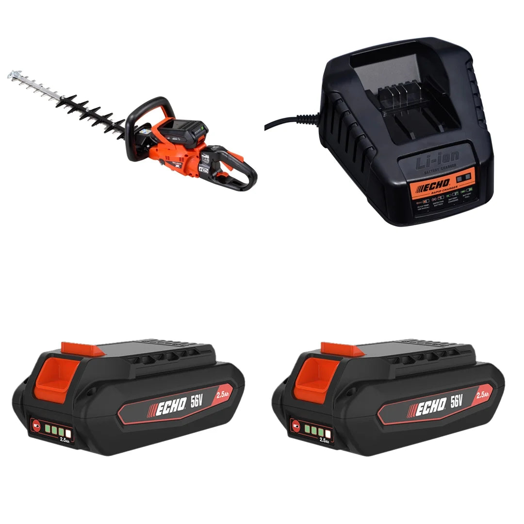Echo DHC-2200R X-Series 56V eFORCE Cordless Hedge Trimmer 2.5Ah Battery Kit