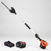 Echo Garden+ 40V Cordless Pole Hedge Trimmer + Charger + 2.0Ah Battery + Free Second Battery