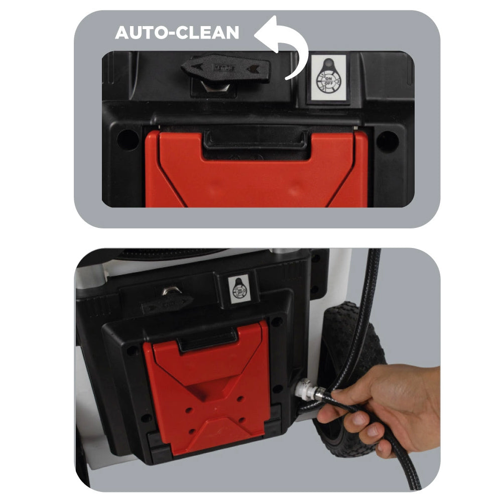 Pulmic Industrial 35 Auto-Clean Battery-Powered Wheeled Sprayer (with 2 x 2.6Ah Batteries & Charger)