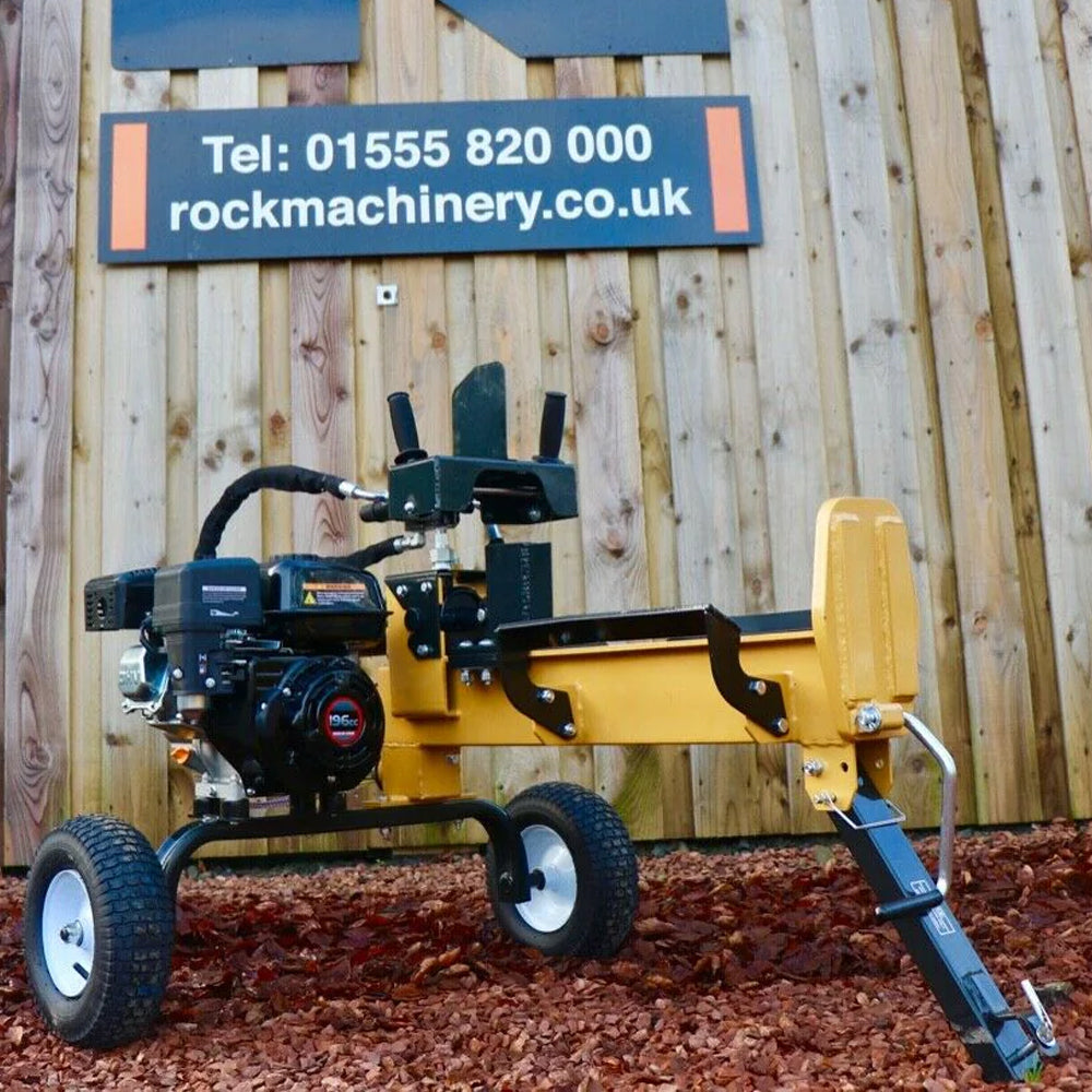 Rock 12 Ton Value Series Horizontal Petrol Log Splitter