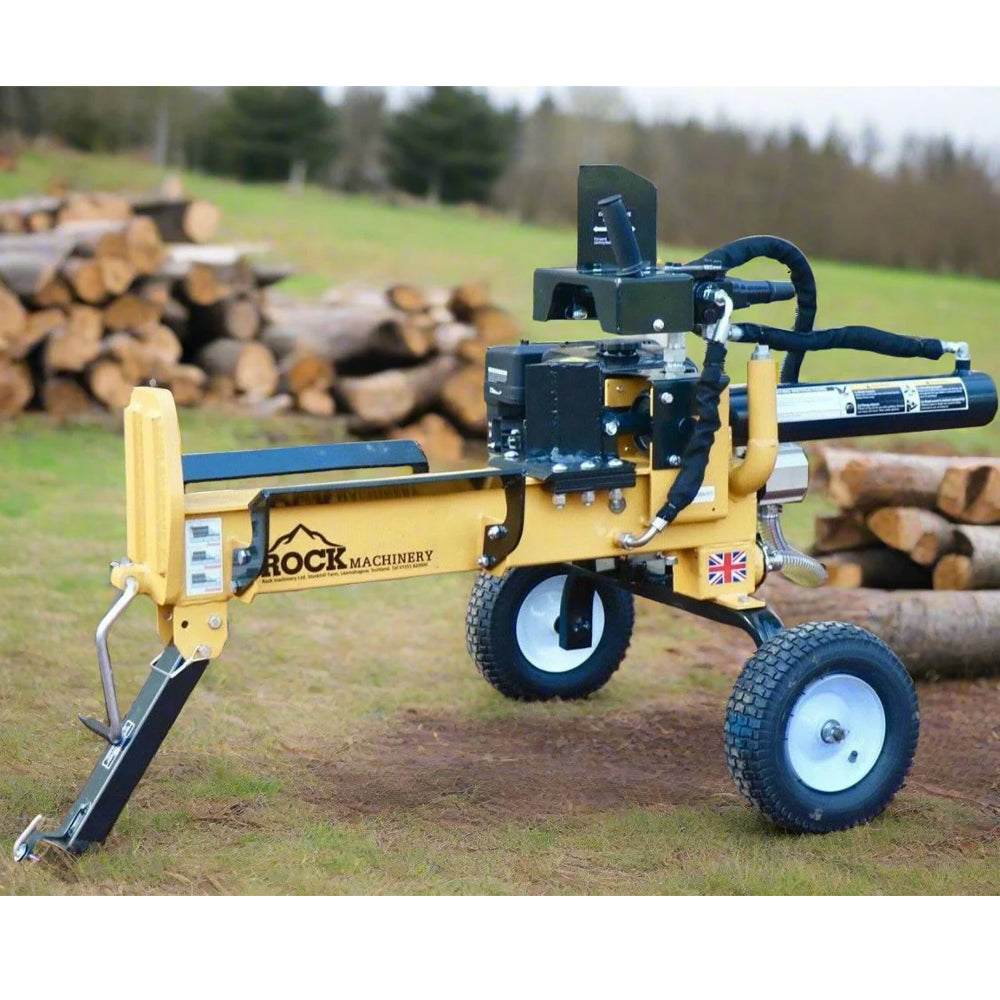 Rock 12 Ton Value Series Horizontal Petrol Log Splitter
