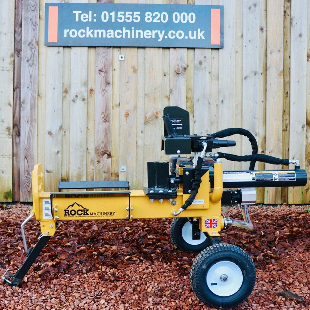 Rock 12 Ton Value Series Horizontal Petrol Log Splitter