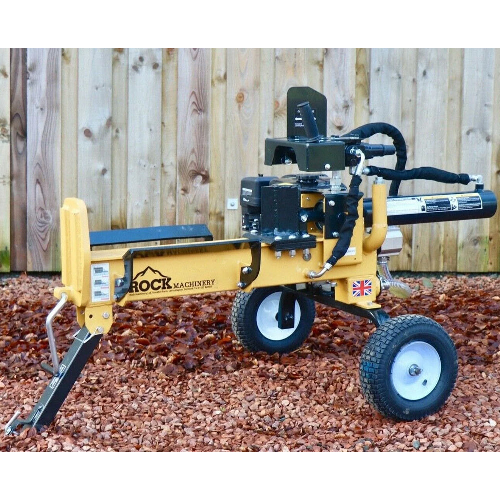 Rock 12 Ton Value Series Horizontal Petrol Log Splitter