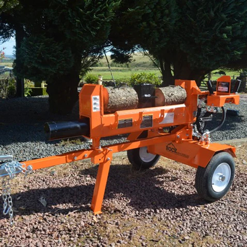 Rock 20 Ton Venom Dual Action Horizontal Petrol Log Splitter