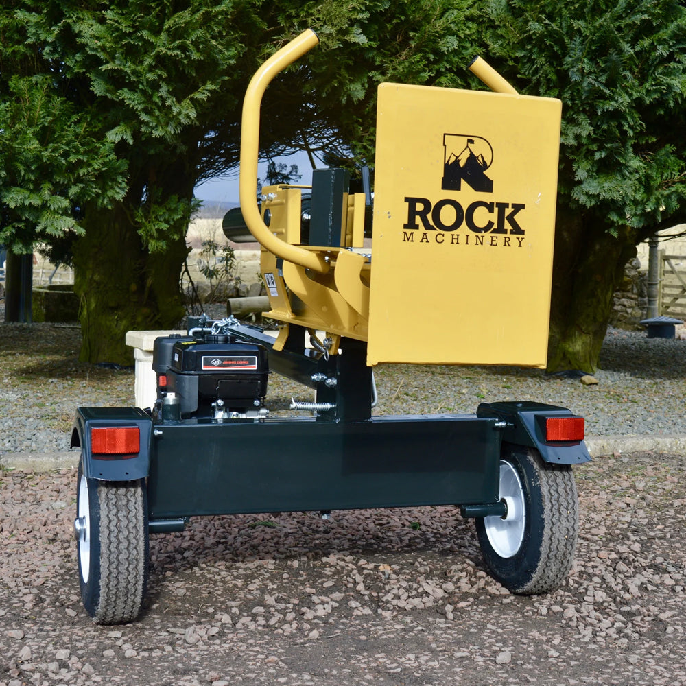 Rock 22 Ton Value Series Horizontal & Vertical Petrol Log Splitter