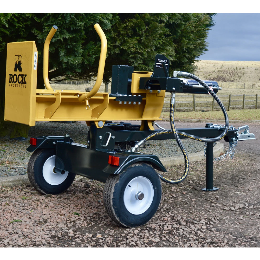 Rock 22 Ton Value Series Horizontal & Vertical Petrol Log Splitter