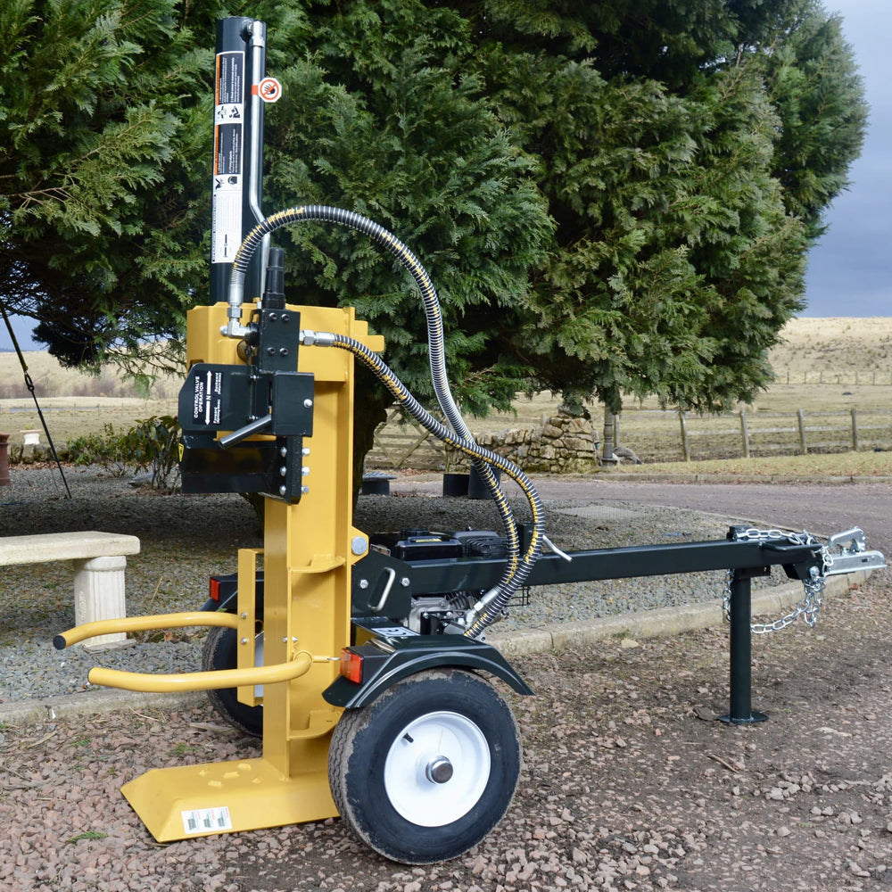 Rock 22 Ton Value Series Horizontal & Vertical Petrol Log Splitter