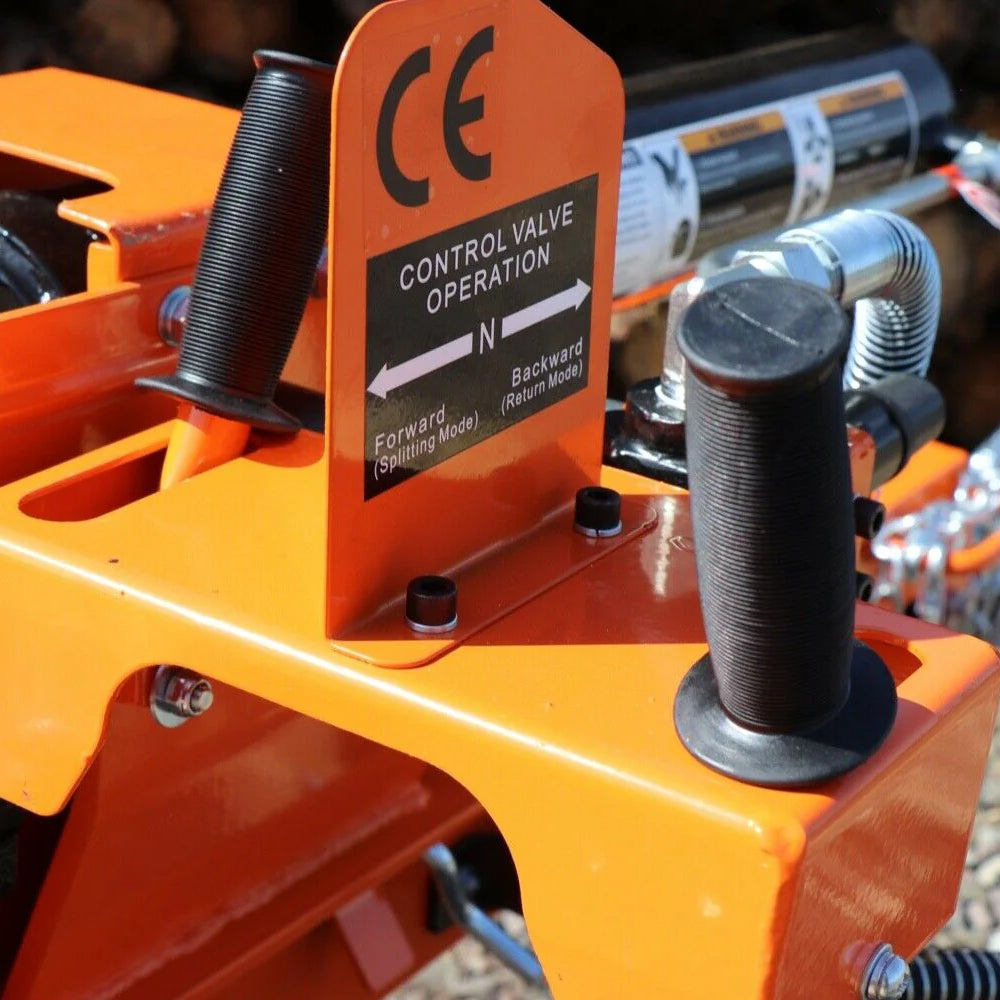 Rock 22 Ton Venom Vertical & Horizontal Towable Petrol Log Splitter with Table