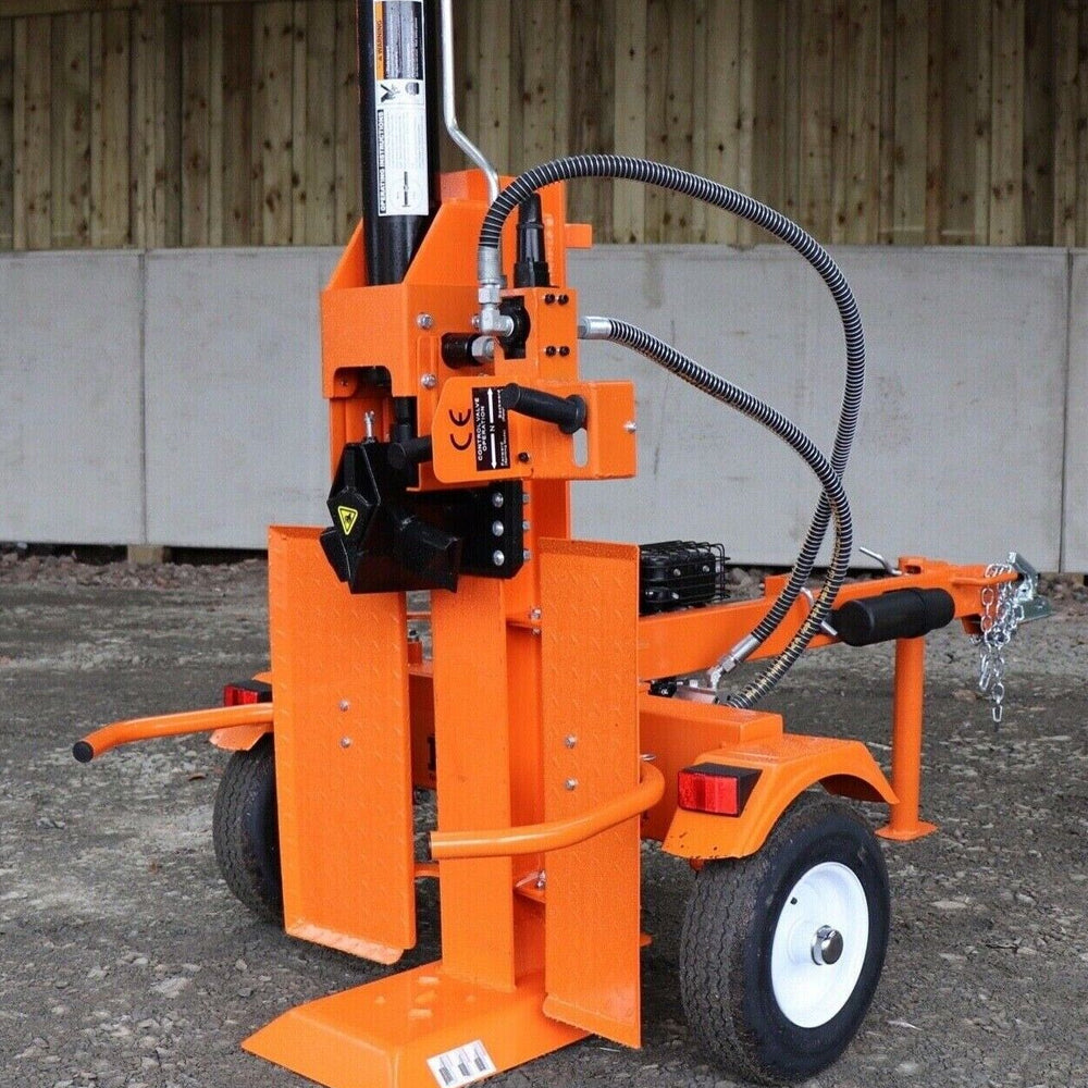 Rock 22 Ton Venom Vertical & Horizontal Towable Petrol Log Splitter with Table