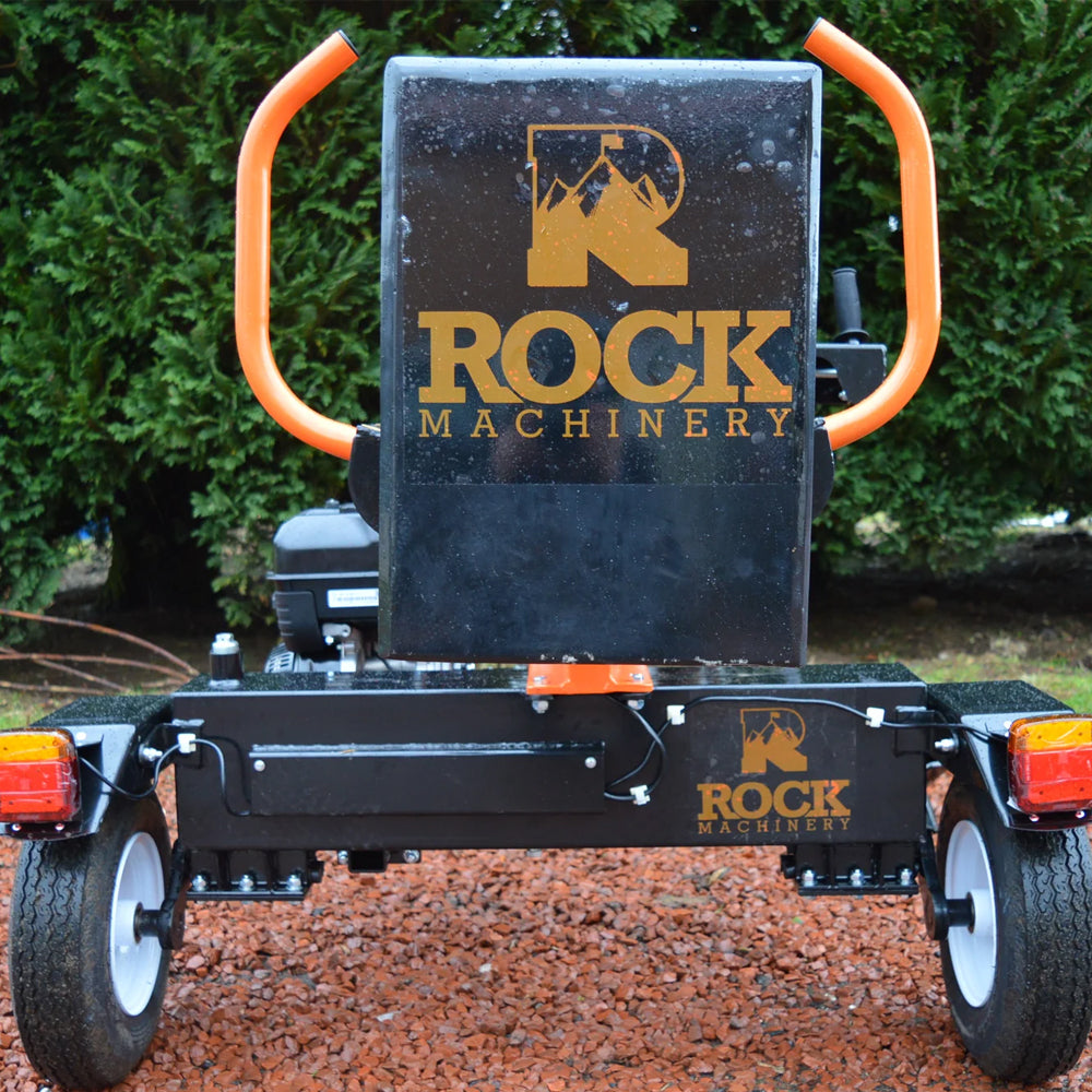 Rock 35 Ton Venom Pro-Elite Vertical & Horizontal Towable Petrol Log Splitter