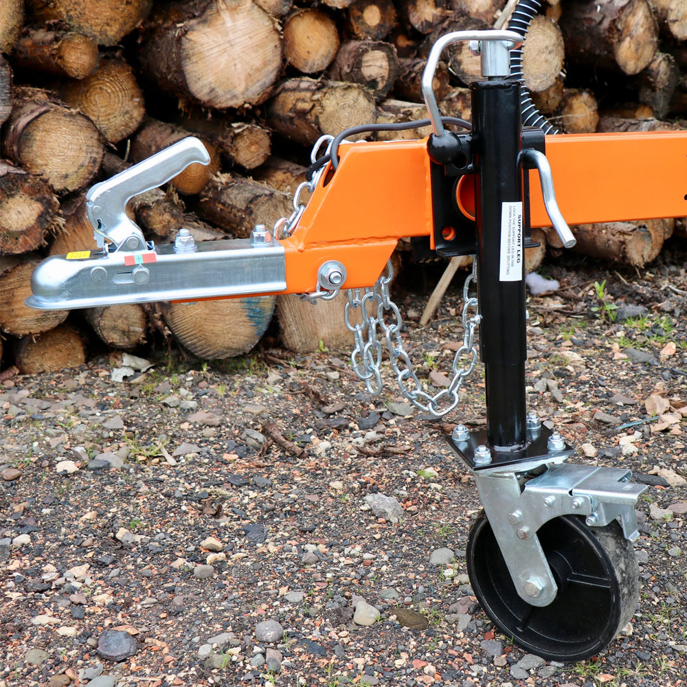 Rock 35 Ton Venom Pro-Elite Vertical & Horizontal Towable Petrol Log Splitter