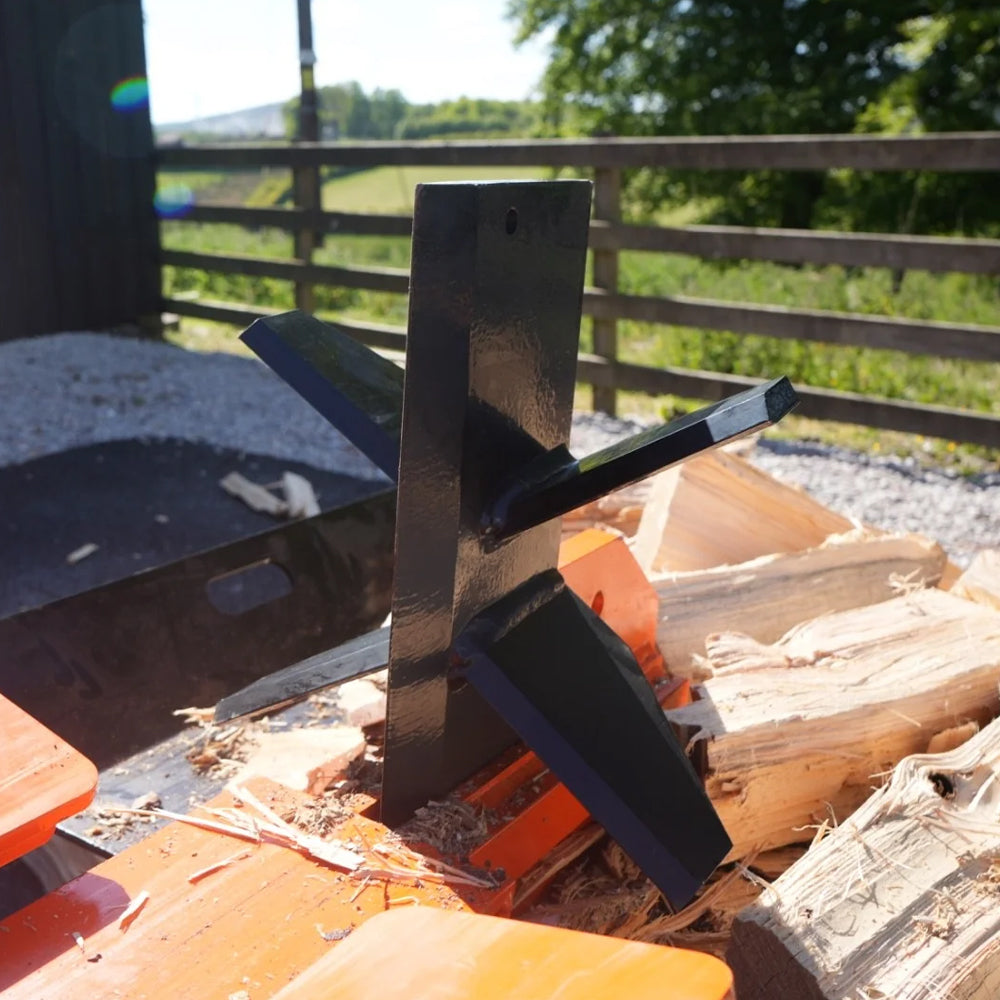 Rock 37 Ton Box Wedge Horizontal Petrol Log Splitter