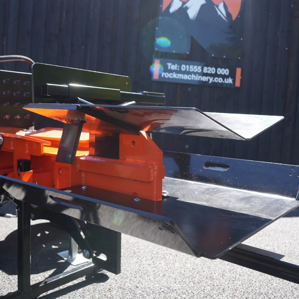 Rock 37 Ton Box Wedge Horizontal Petrol Log Splitter