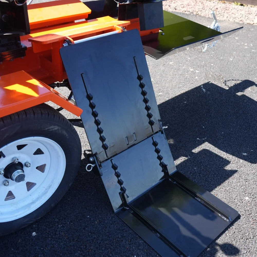Rock 37 Ton Box Wedge Horizontal Petrol Log Splitter