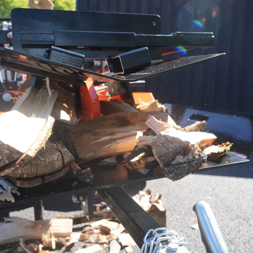 Rock 37 Ton Box Wedge Horizontal Petrol Log Splitter
