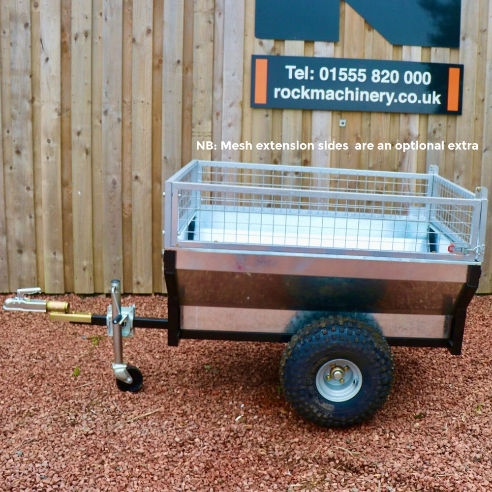 Rock ATT-500 500kg Galvanised ATV Tipping Trailer