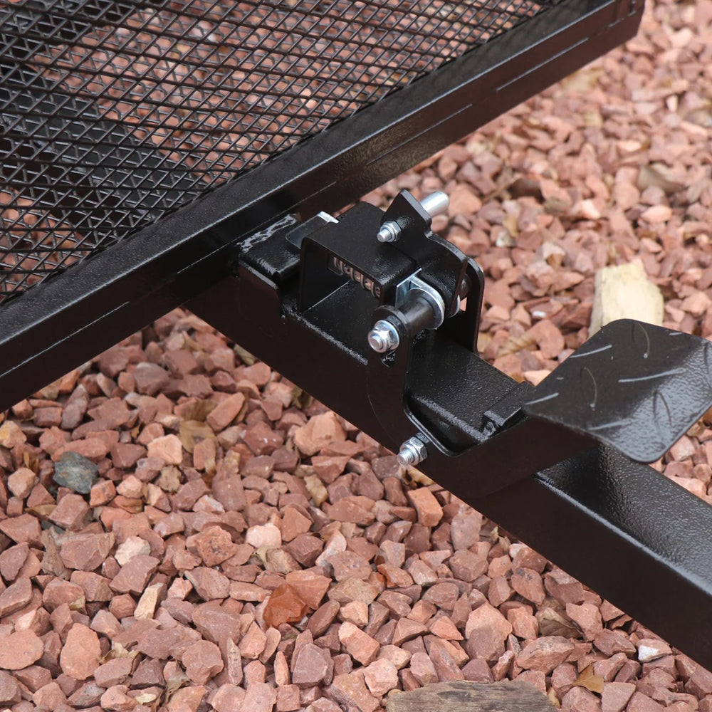 Rock 567kg Heavy-Duty Mesh ATV Tipping Cart