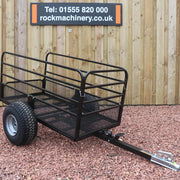 Rock 567kg Heavy-Duty Mesh ATV Tipping Cart