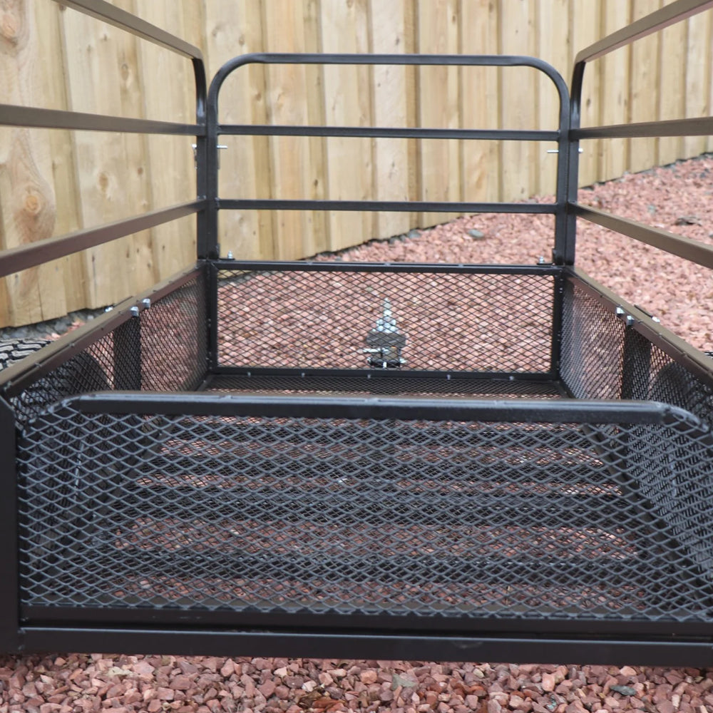 Rock 567kg Heavy-Duty Mesh ATV Tipping Cart
