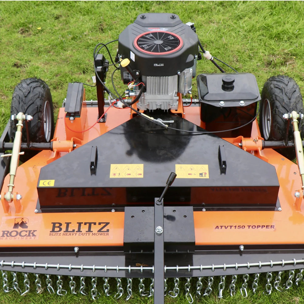 Rock Blitz ATV150 Towed Field Topper Mower