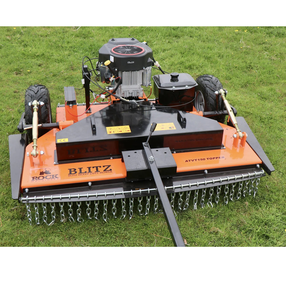 Rock Blitz ATV150 Towed Field Topper Mower